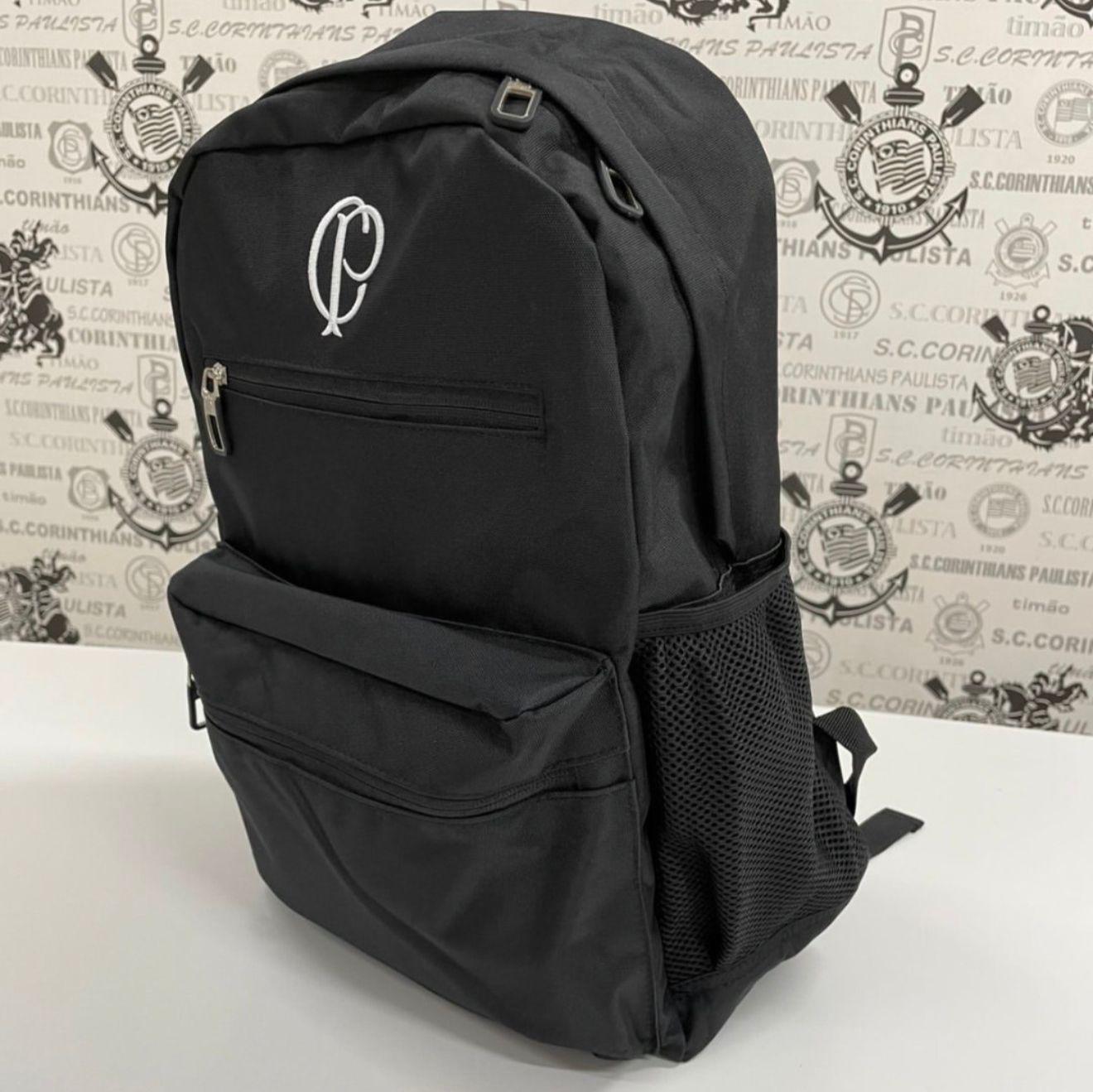 Mochila Escolar De Costa Esportiva Corinthians Timão
